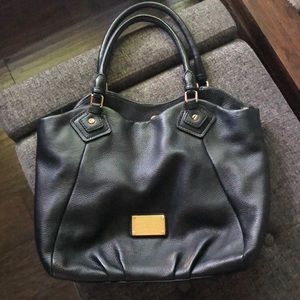 Marc Jacobs Black Pebbled Leather Bag